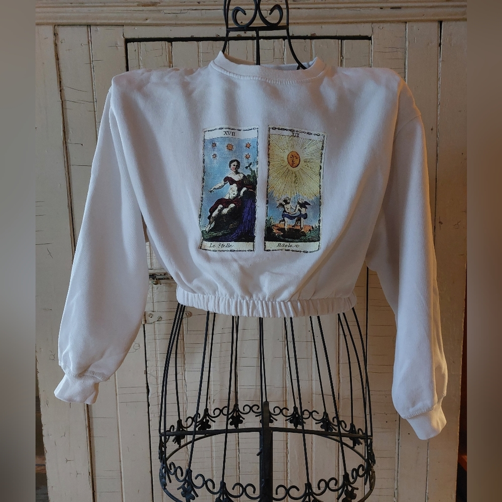Tally Weijl cropped sweatshirt